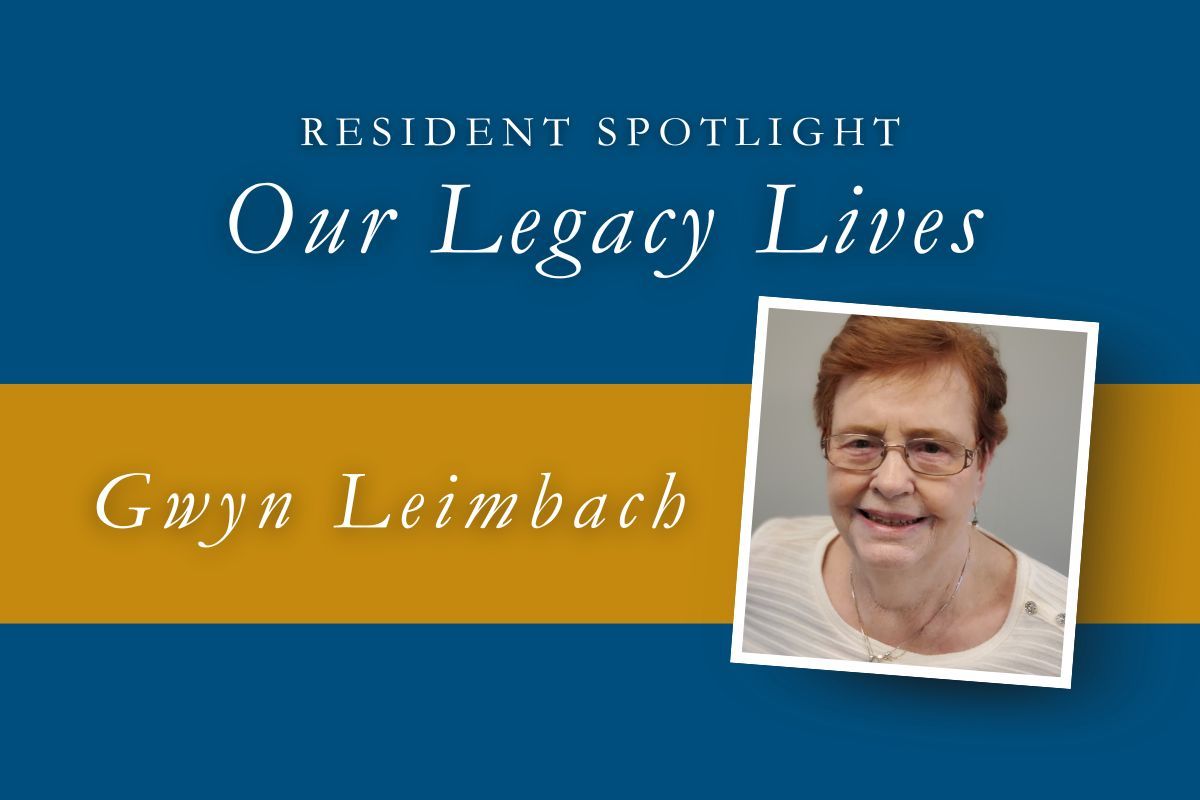 Resident spotlight: Gwyn Leimbach with text