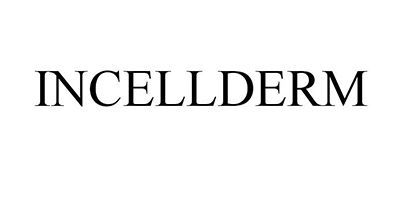 The word "INCELLDERM" in black text, centered on a white background.