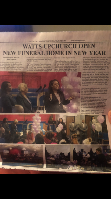 Newspaper clipping titled 