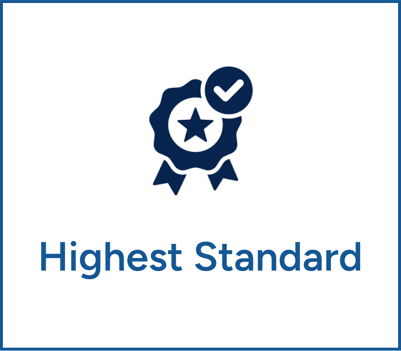 Highest standard icon