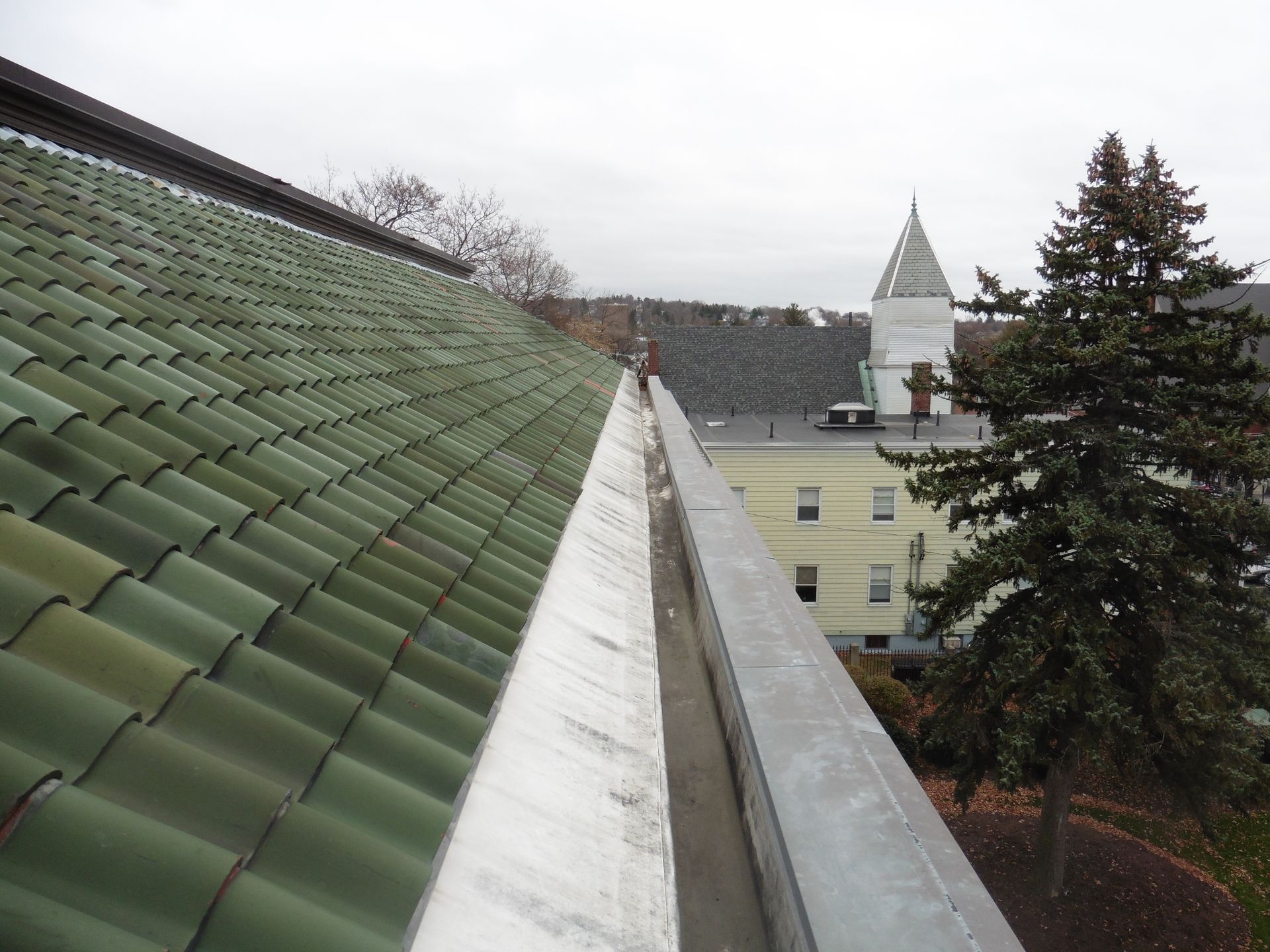 Library Gutter Cleaning