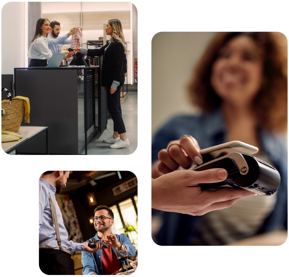 Point of sale card payments retail and hospitality