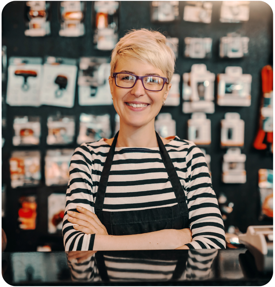 Sports store owner