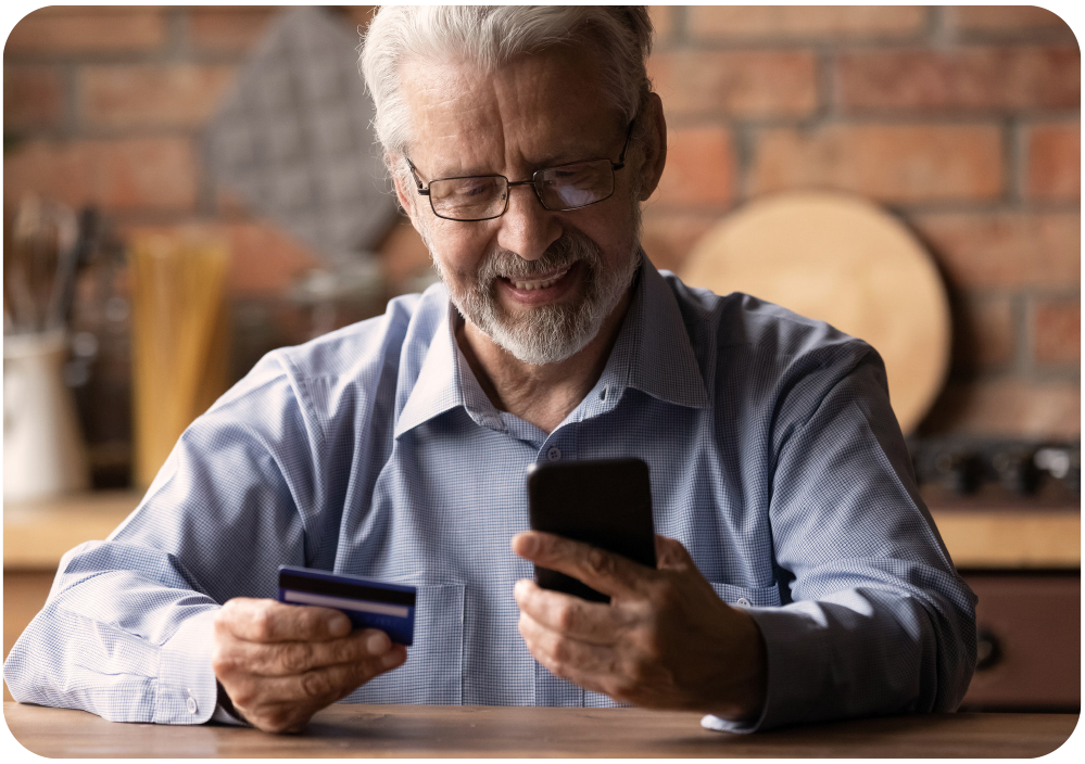 Member setting up a regular payment