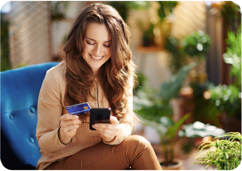 Setting up a regular payment on mobile phone