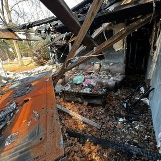 Structure Clean job after fire in Tyrone GA