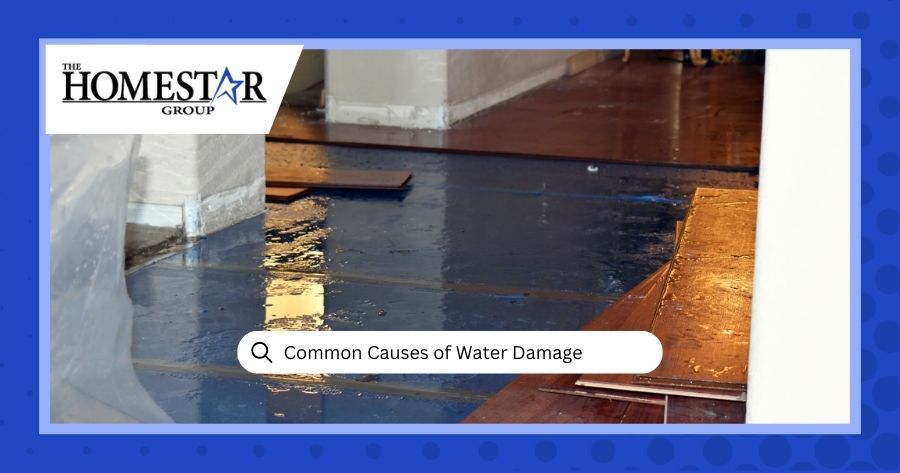 common causes of water damage