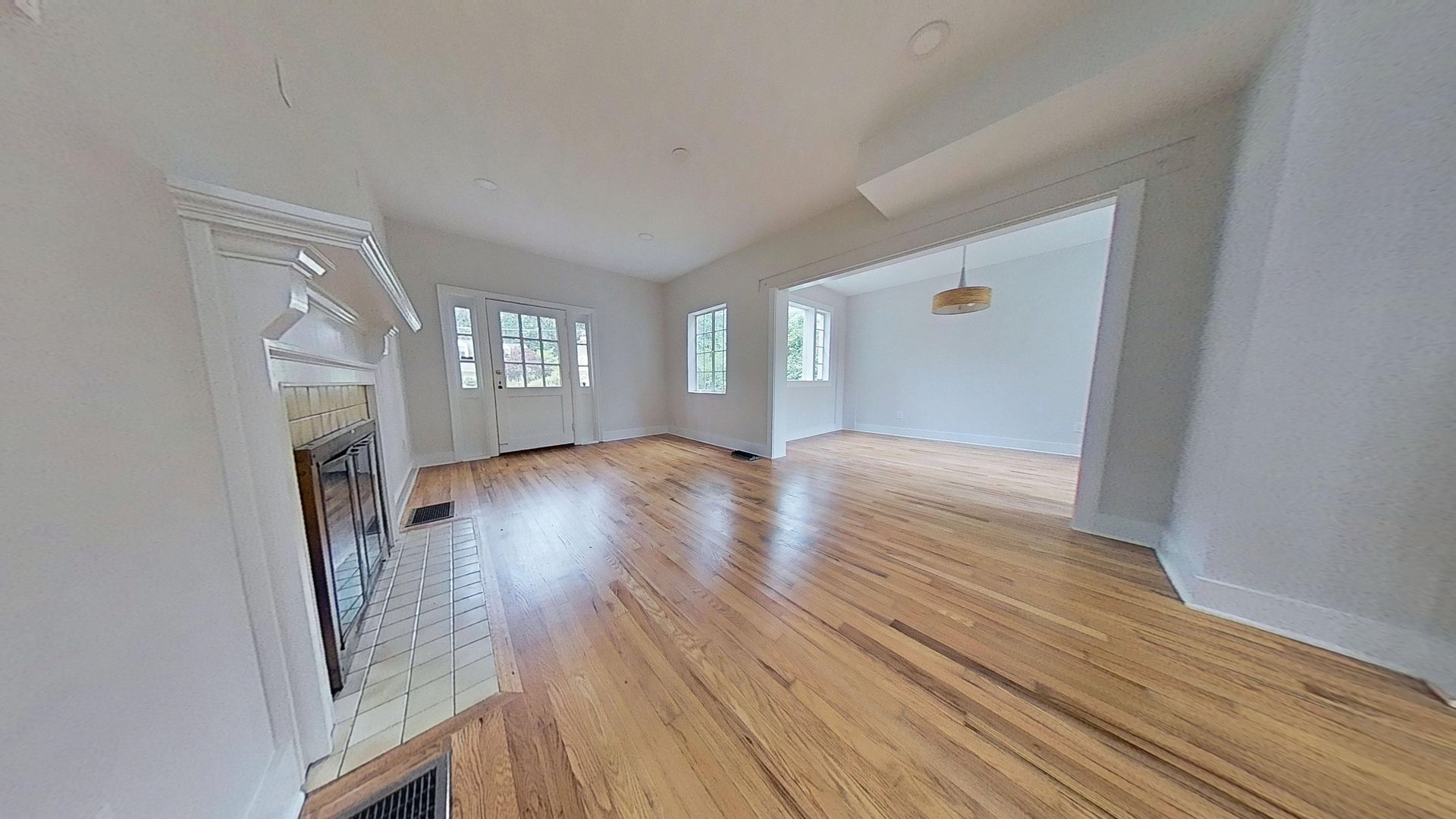 Wall damage after reconstruction