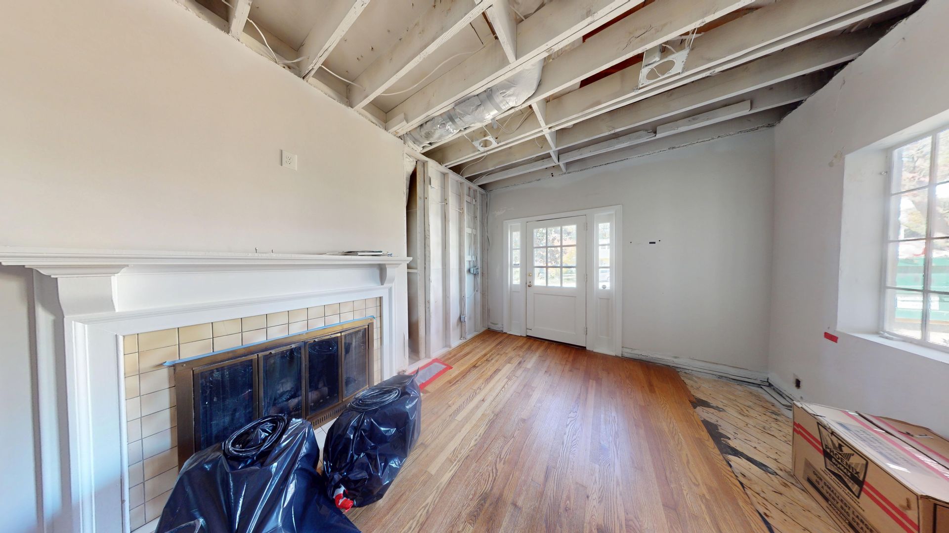 Structural damage before repair