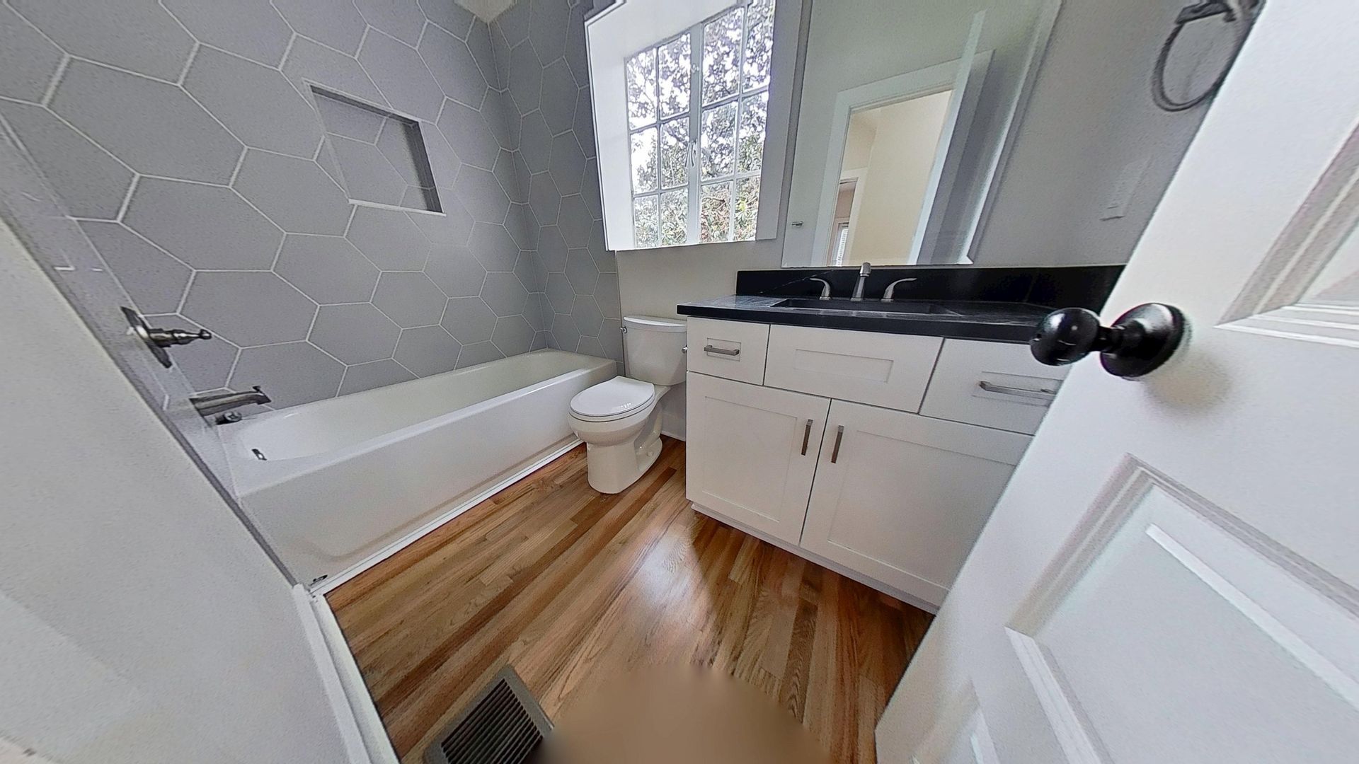 Interior damage after restoration