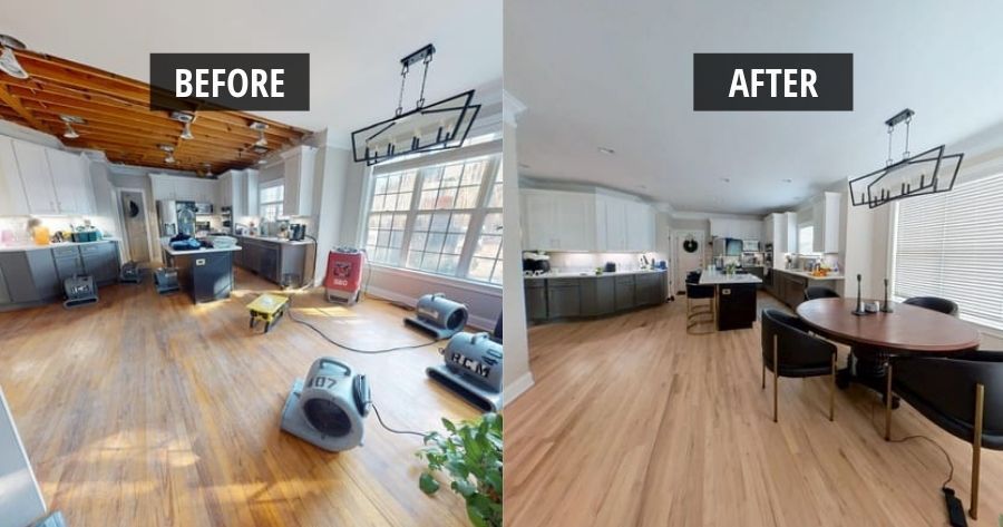 Fayetteville Home Restored After Extensive Water Damage