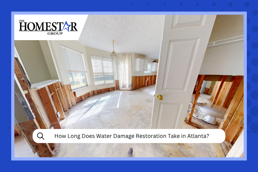 How Long Does Water Damage Restoration Take in Atlanta