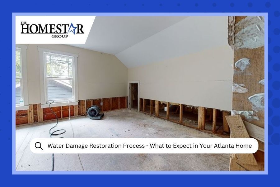 Water Damage Restoration Process - What to Expect in Your Atlanta Home