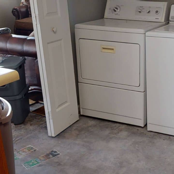 Water damage restoration project in Silver Ridge Dallas GA