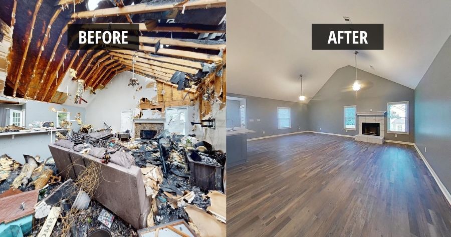Whole Home Fire Restoration in Loganville, GA: From Charred Rooms to a Complete Rebuild