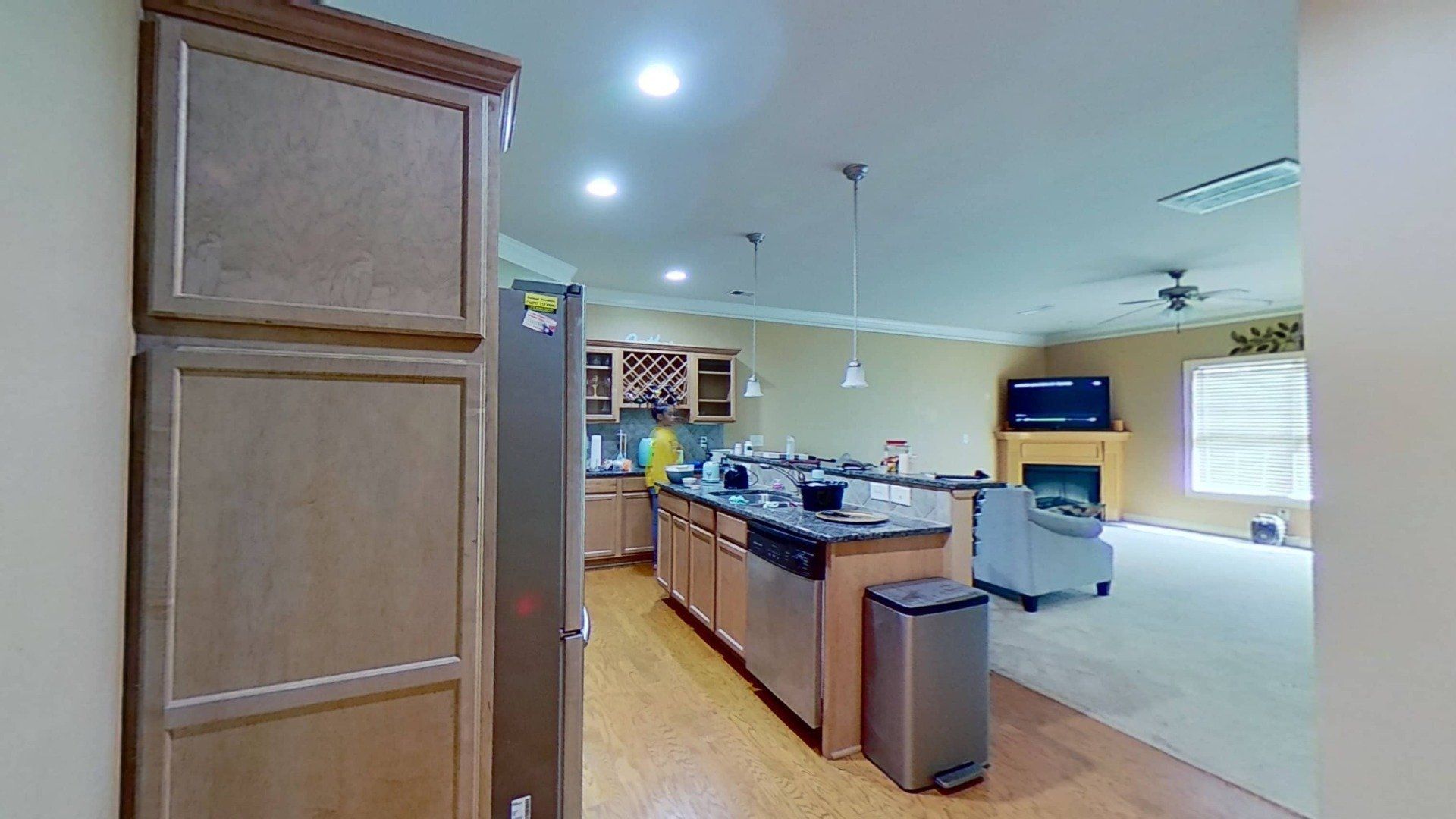 Hot Water Leak Restoration