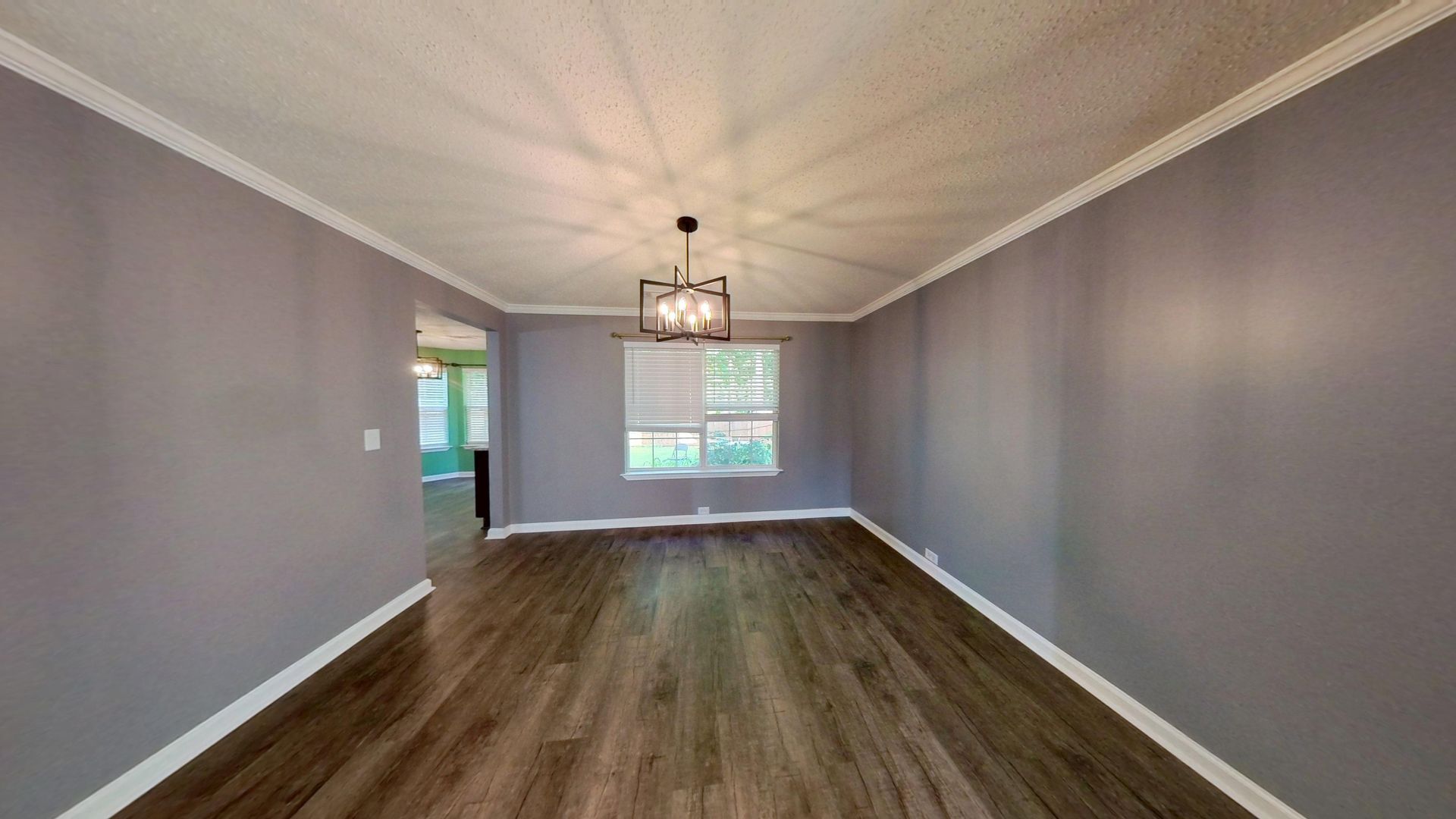Bedroom after fire restoration