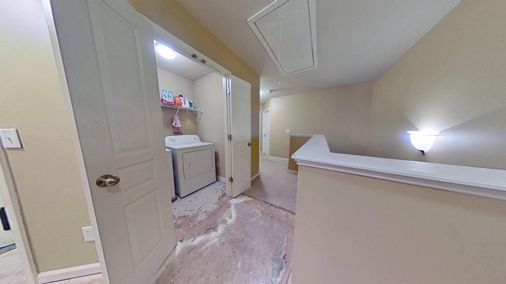 Hot Water Leak Restoration