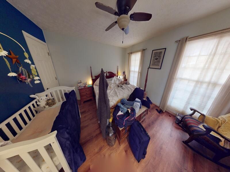 Smoke damage before cleaning