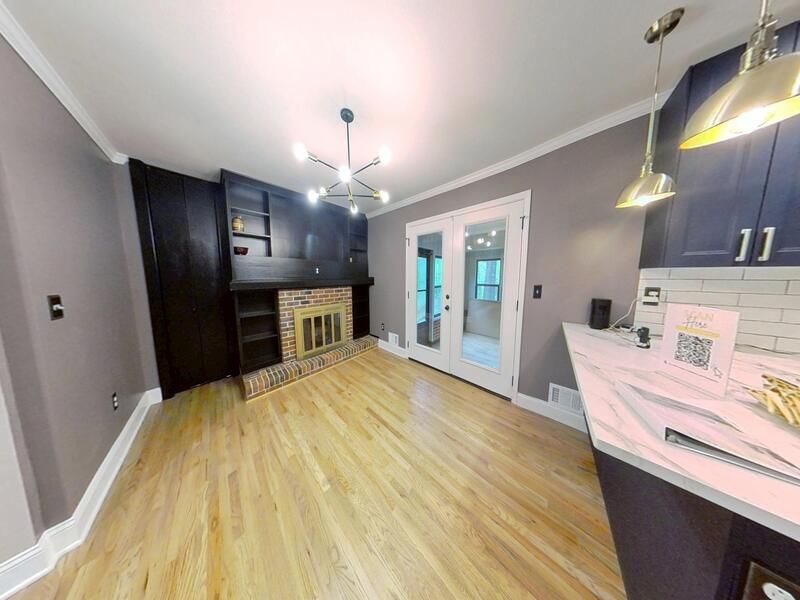 Kitchen fire damage after restoration final phase