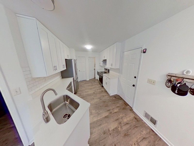 Kitchen fire damage after restoration phase 2