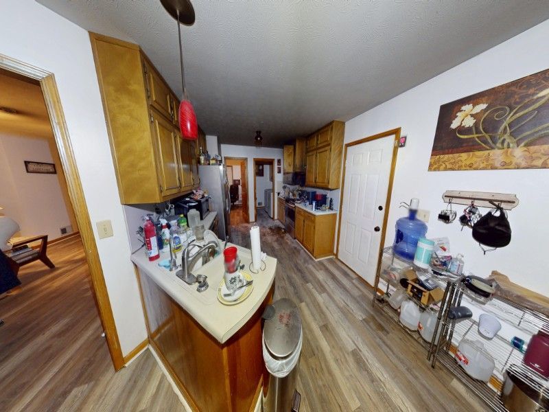 Kitchen fire damage before restoration phase 2