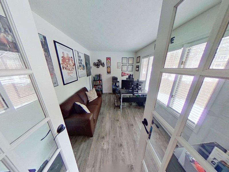 Office fire damage after restoration