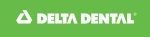 A green background with the delta dental logo on it