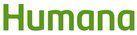 The word humana is written in green on a white background