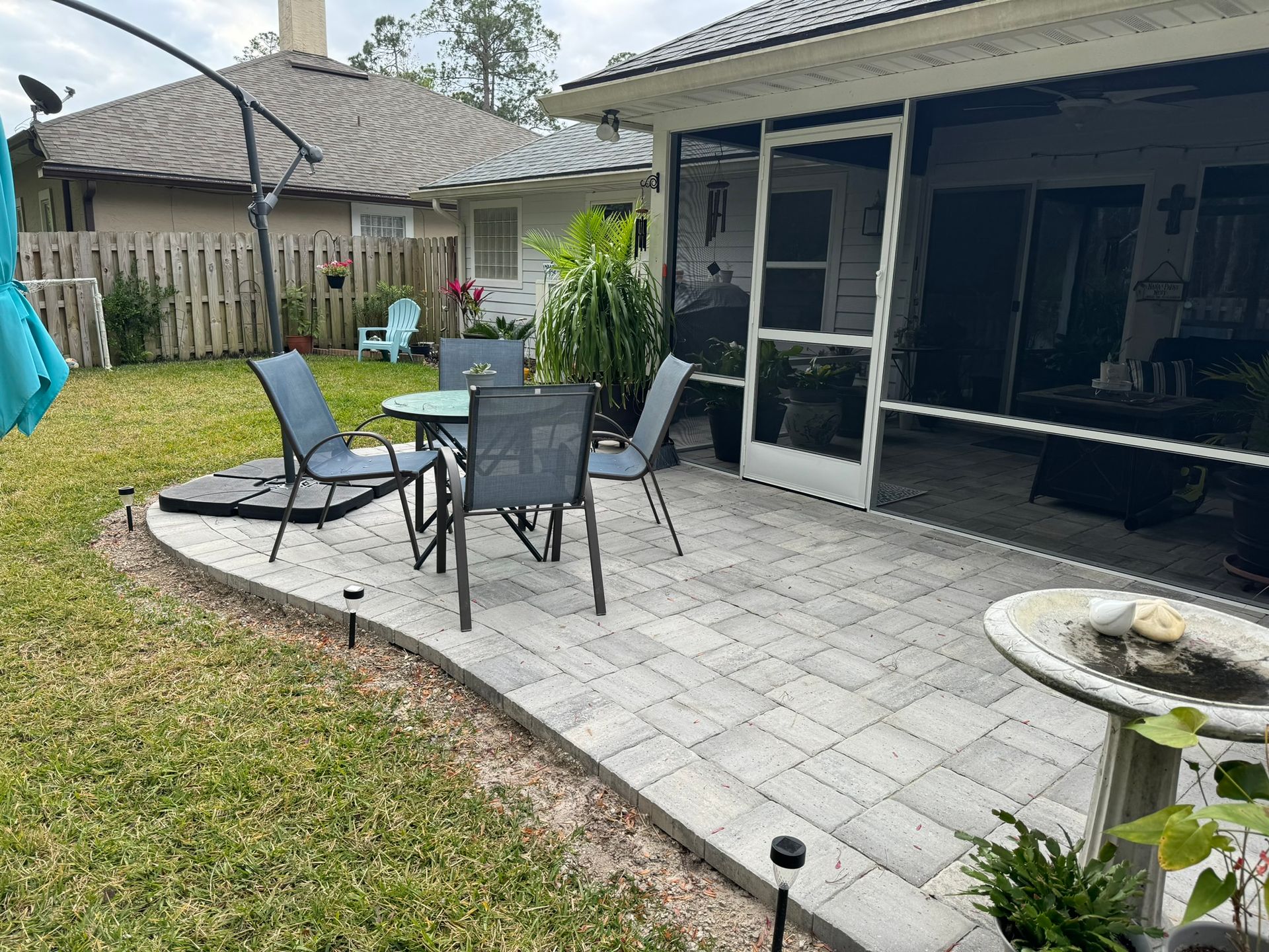 Colossal Roman Combo 3pc Quicksilver Patio