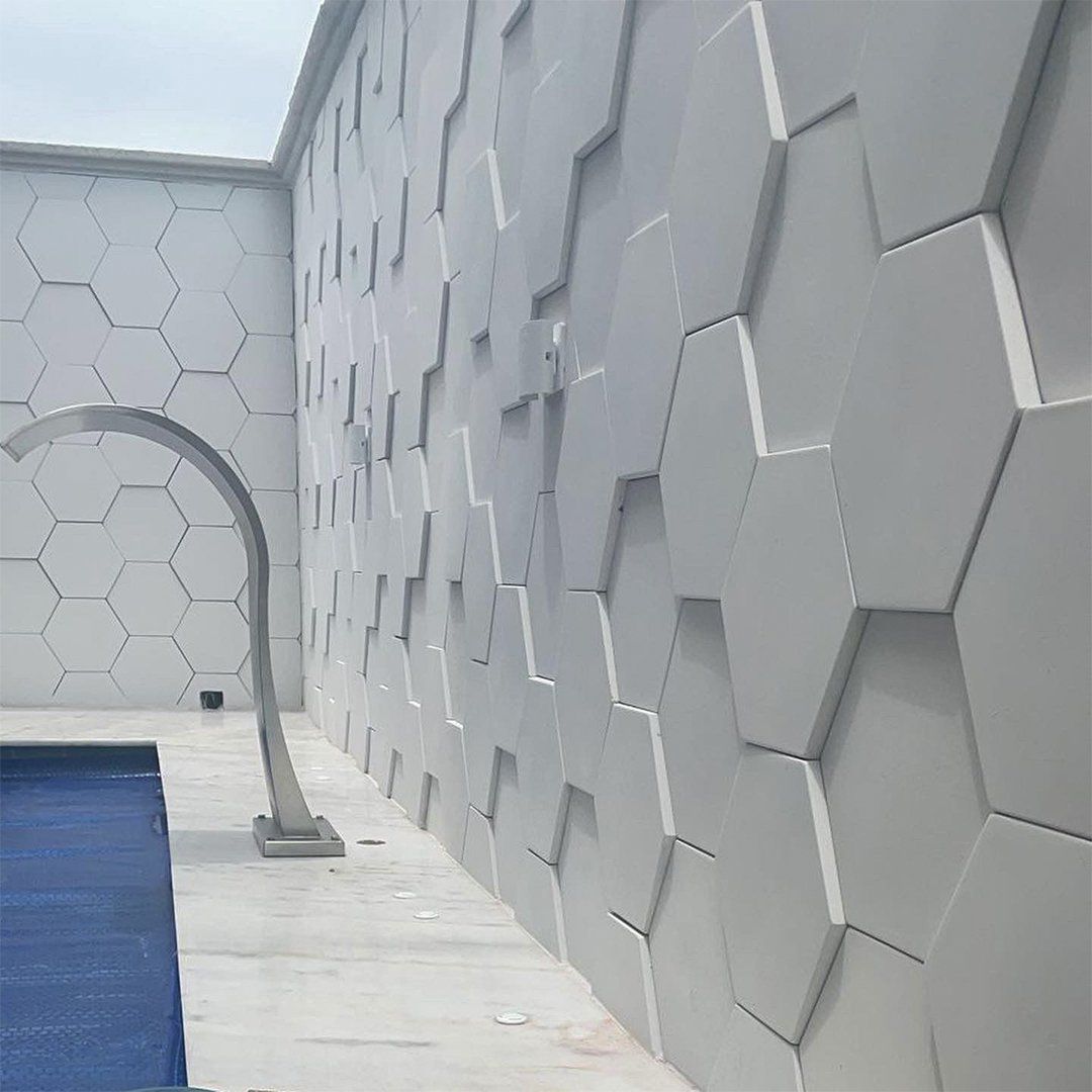 Cimentício em área externa