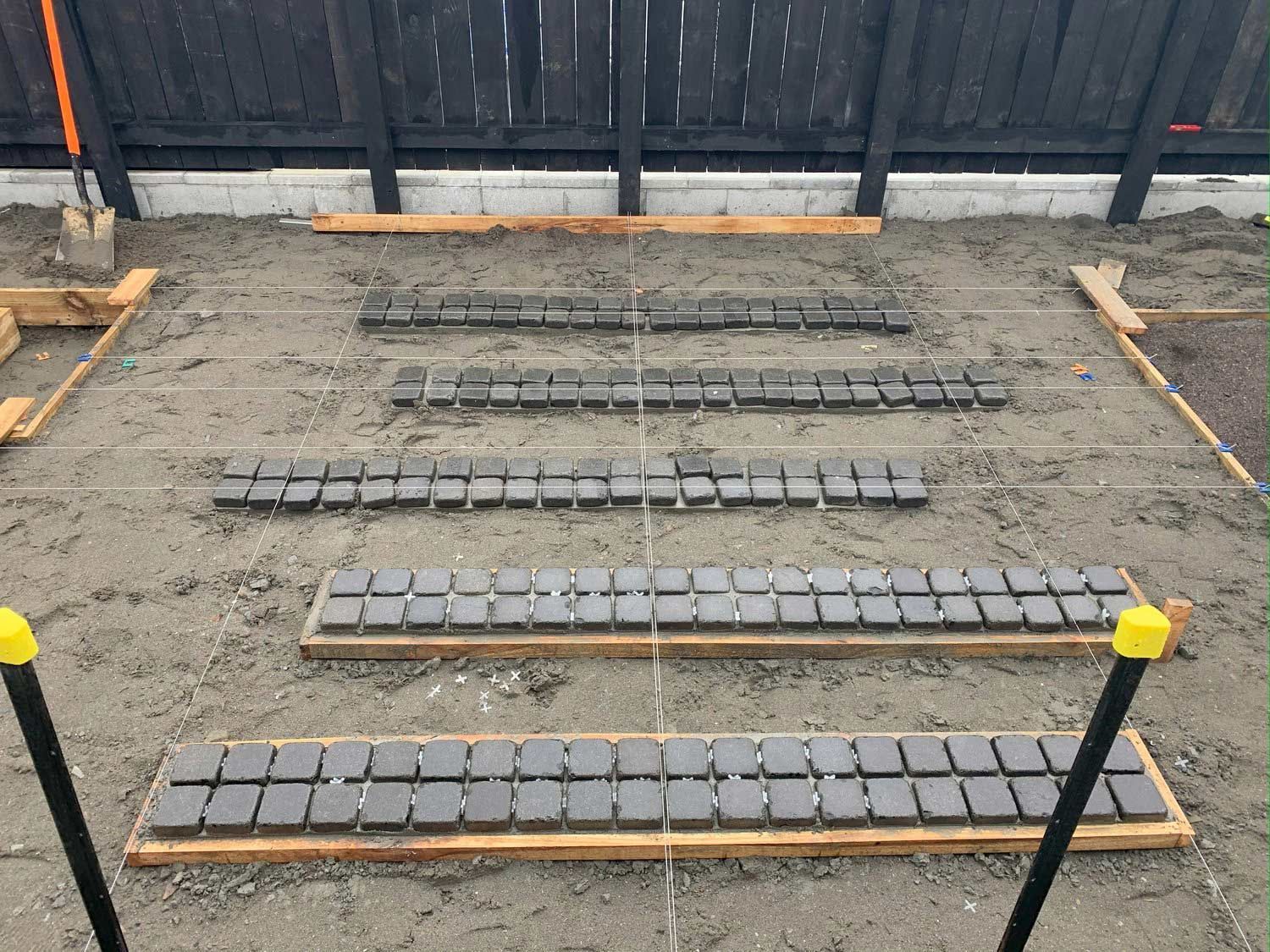 Concrete Blocks — Wellington, NZ — Three Trees Landscaping
