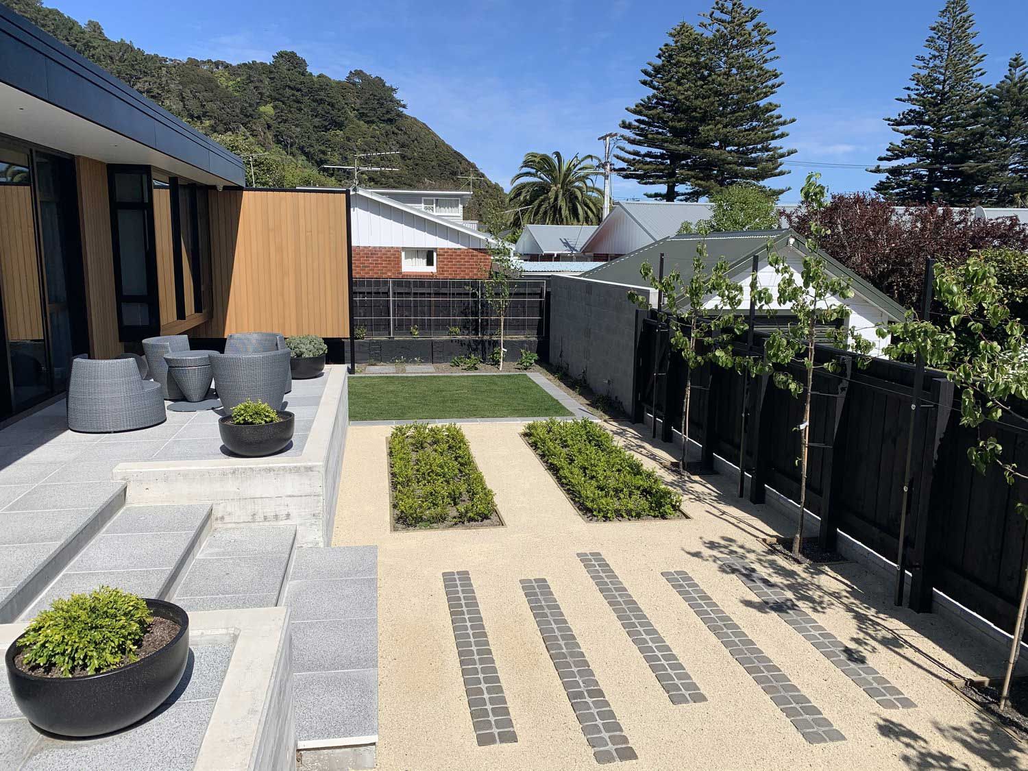 Attractive Landscaping Design — Wellington, NZ — Three Trees Landscaping