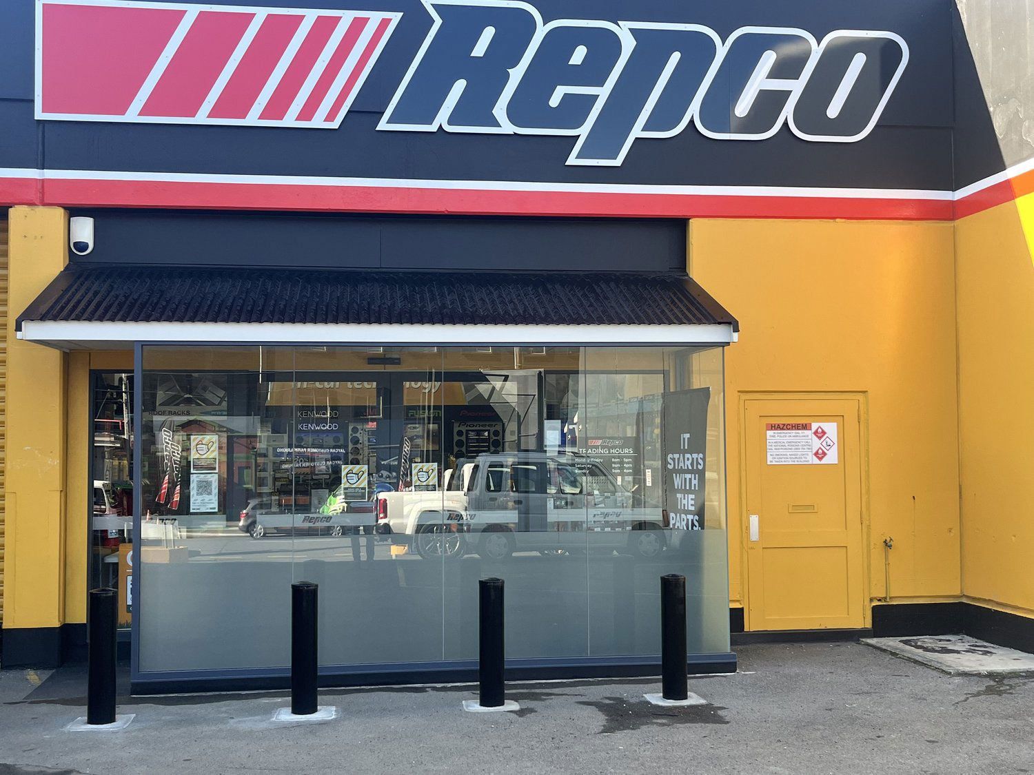 Front View of a Store — Wellington, NZ — Three Trees Landscaping