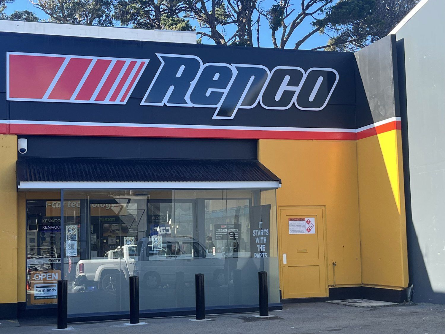 A Repco Store — Wellington, NZ — Three Trees Landscaping