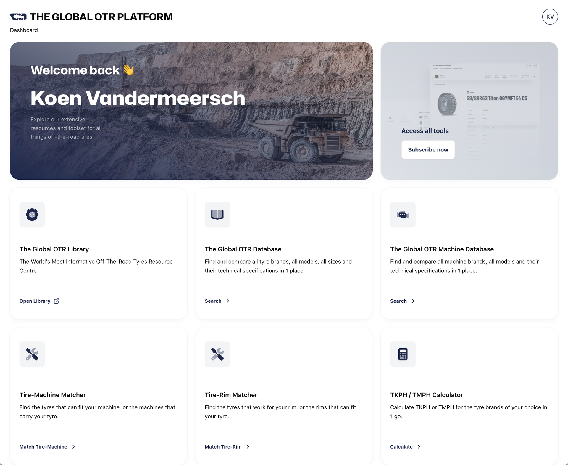 The Global OTR Platform