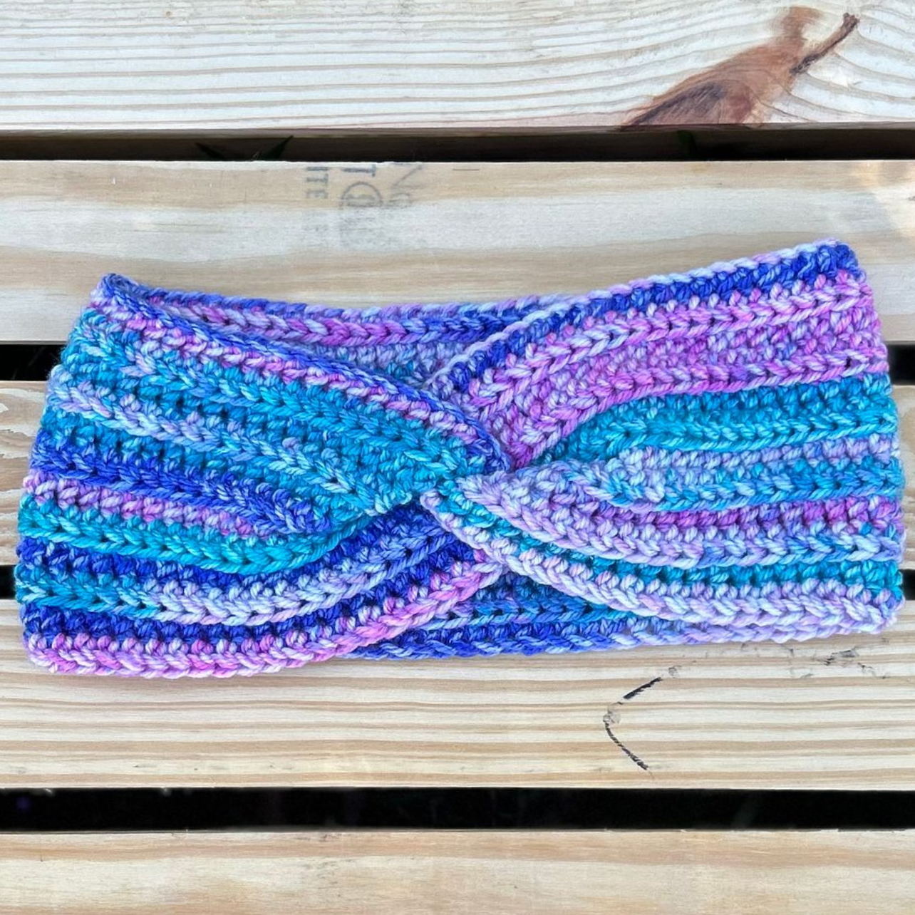 Cotton Candy Ear Warmer - Small/Medium Adult