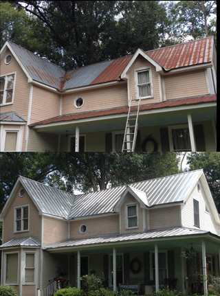 Quality Roof Restoration — Before and After Residential Roof Restoration in Baton Rouge, LA