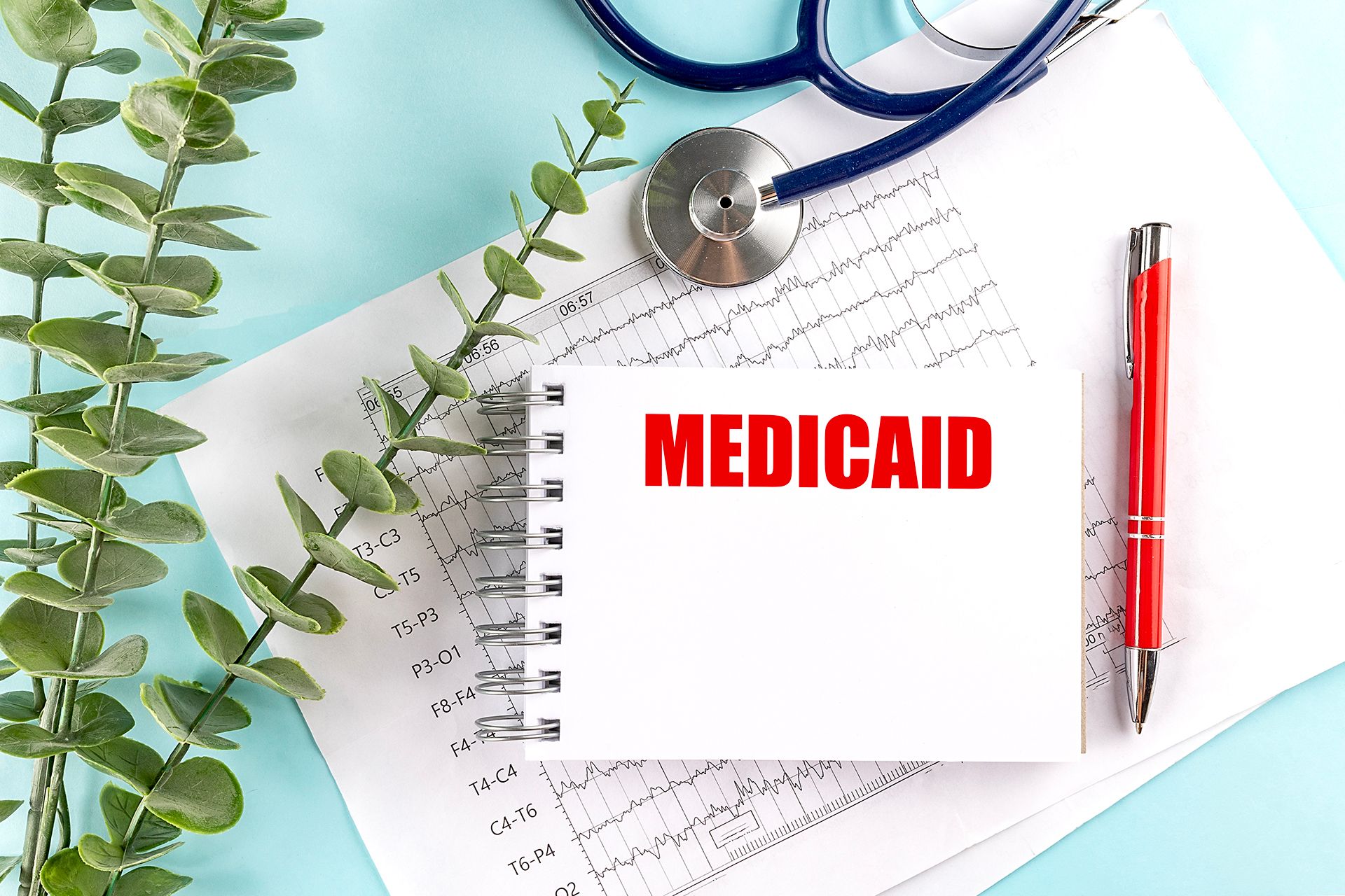 Florida Medicaid application form and eligibility checklist with documents for income and asset veri