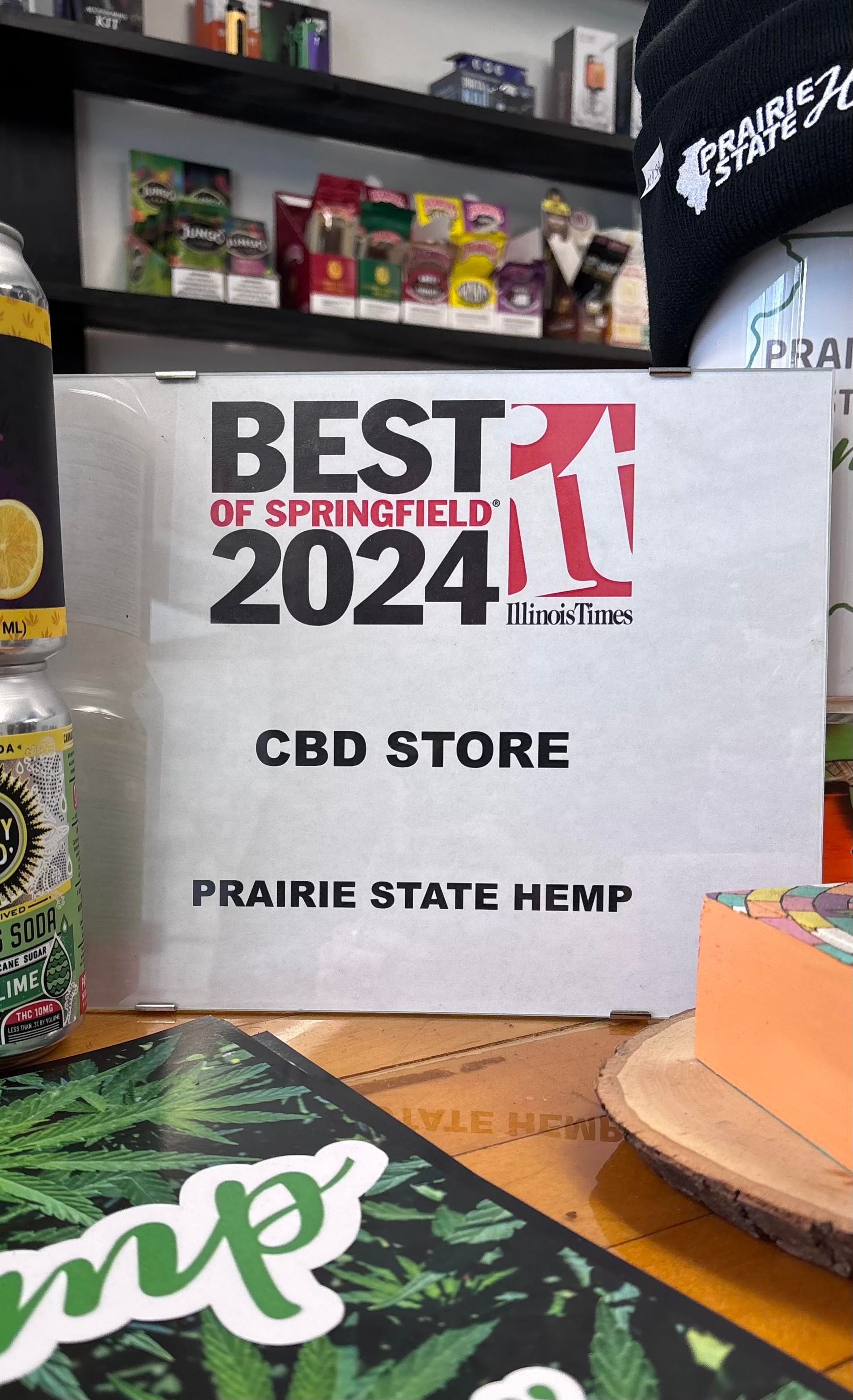 Best of springfield 2024, best cbd store, best online dispensary, thc products, hemp products, locally owned, shipping available