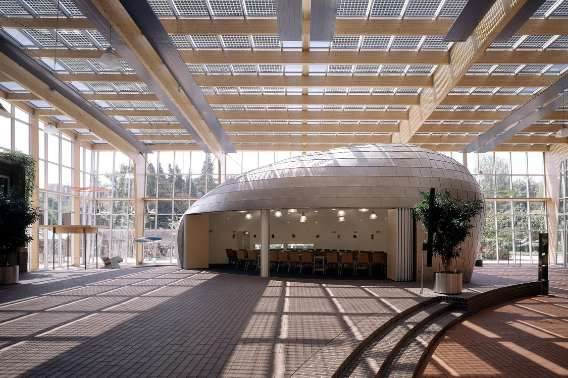 Vogelvluchtperspectief van het dorp Heusden