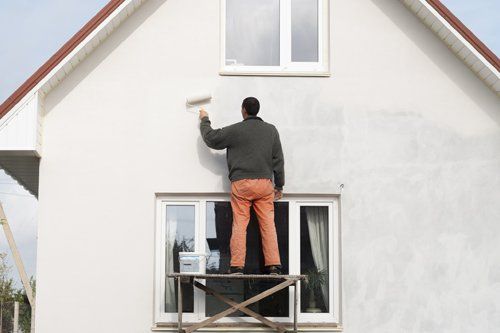 Exterior House Painting — Decatur, AL — J.W. Scott Construction