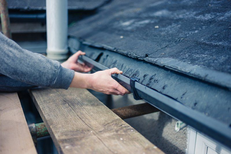 Roof Gutter Inspection — Decatur, AL — J.W. Scott Construction