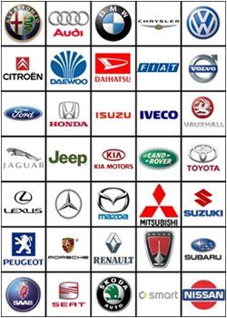 Car brand logos
