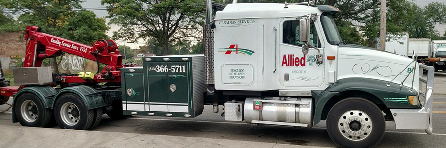 Tow Trucks – Detroit, MI - Allied Towing Services Inc.