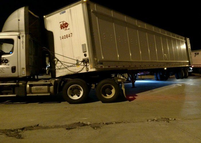 Towing Images — Heavy Equipment Truck in Detroit, MI