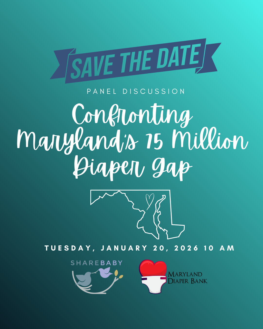 Save the date announcement for a panel discussion: 