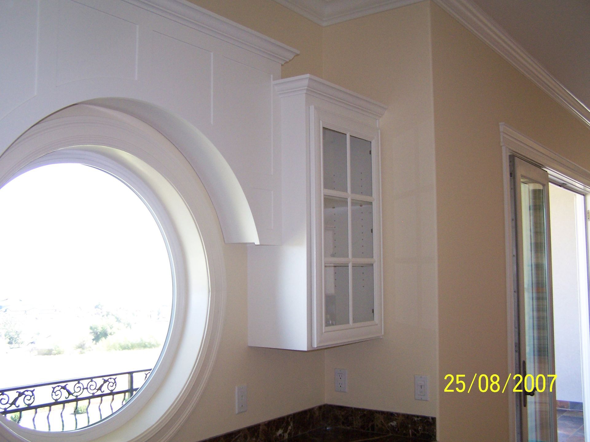 A picture of a kitchen taken on august 25 2007