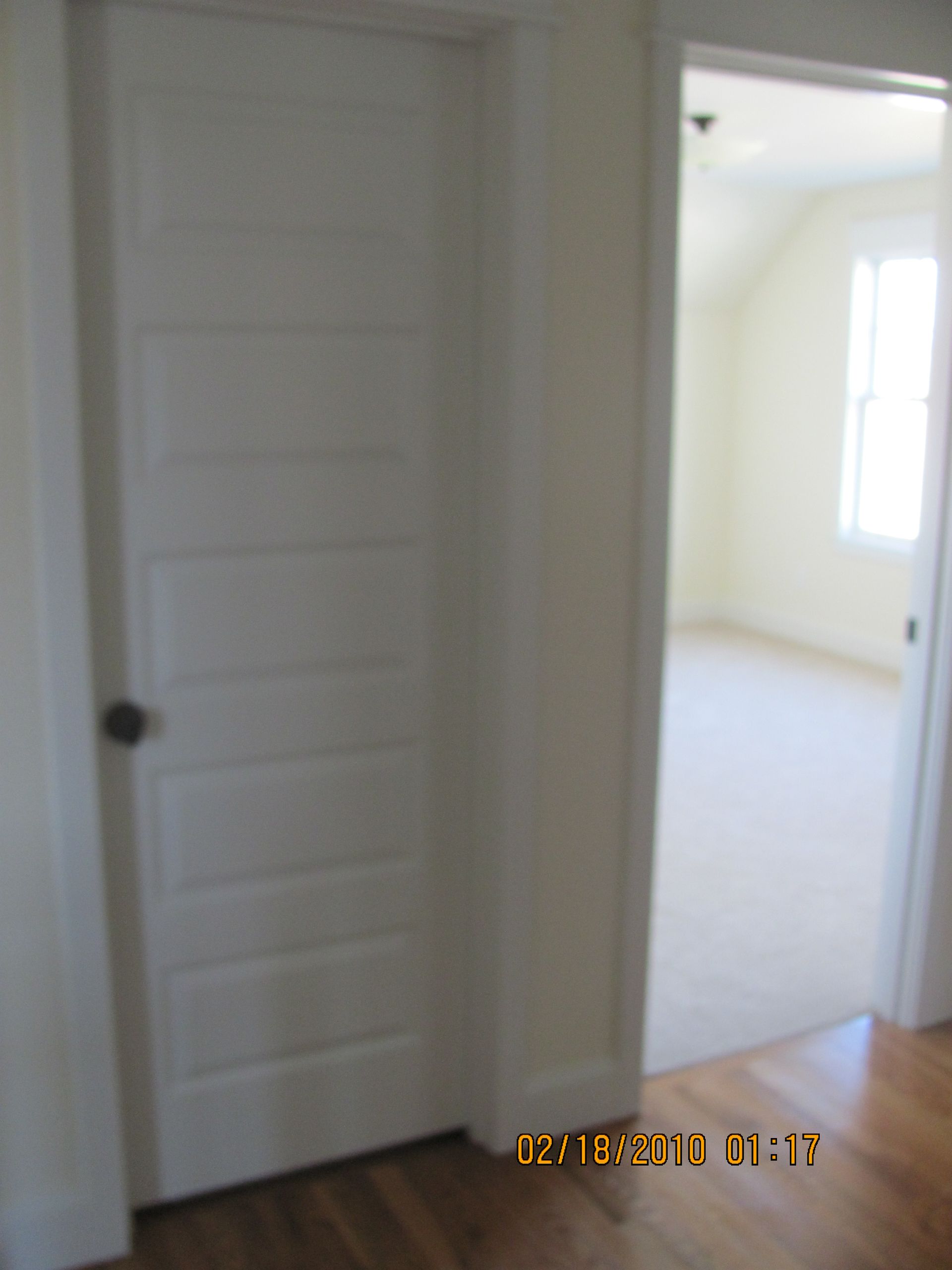 A picture of a hallway taken on february 11th