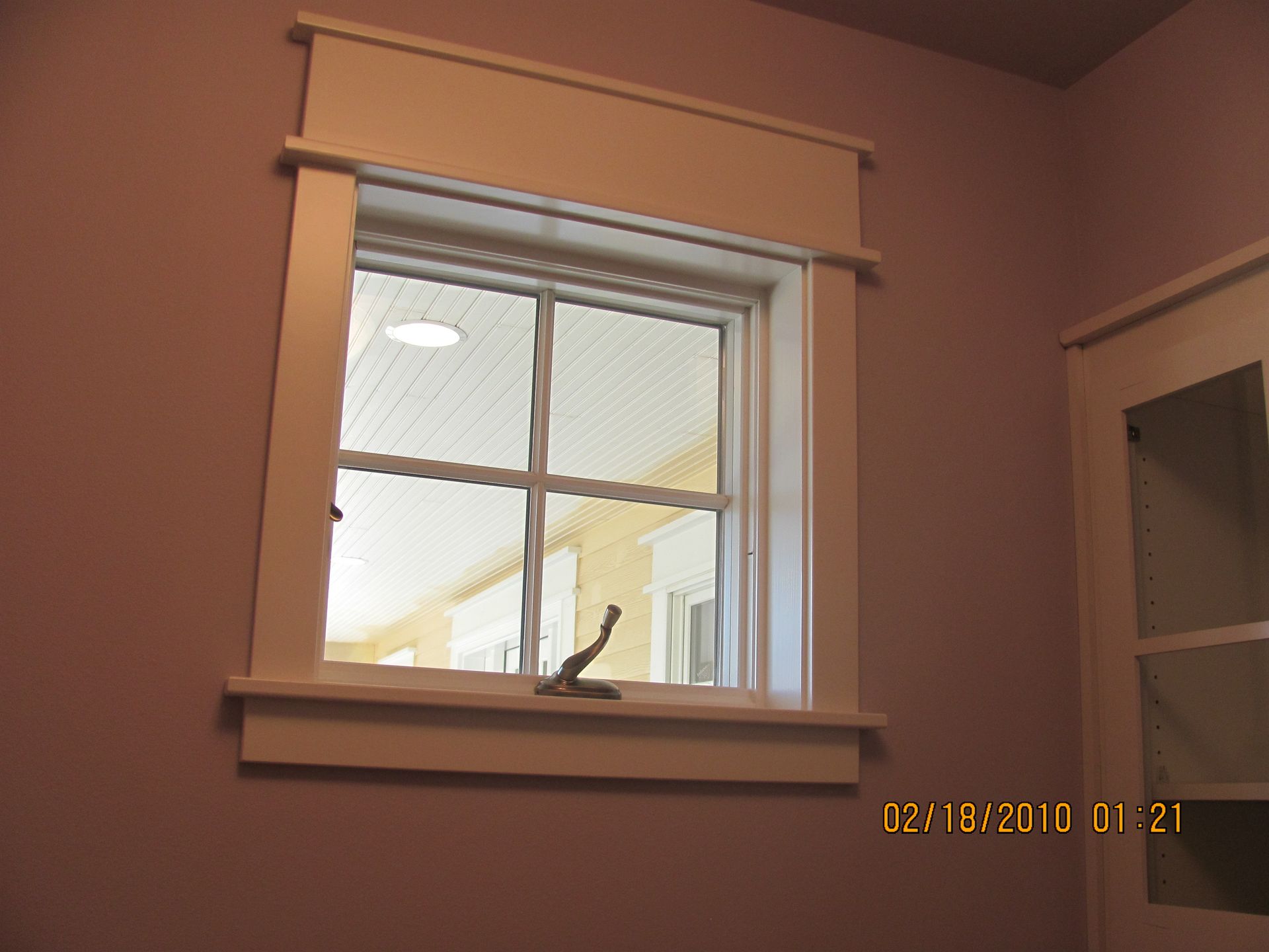 A picture of a window was taken on 9/18/2010